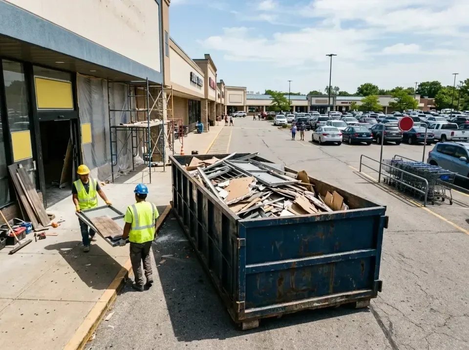 retail-store-renovation-debris-003 — frequently asked questions, Roll-off Dumpster Rentals in Folcroft, PA